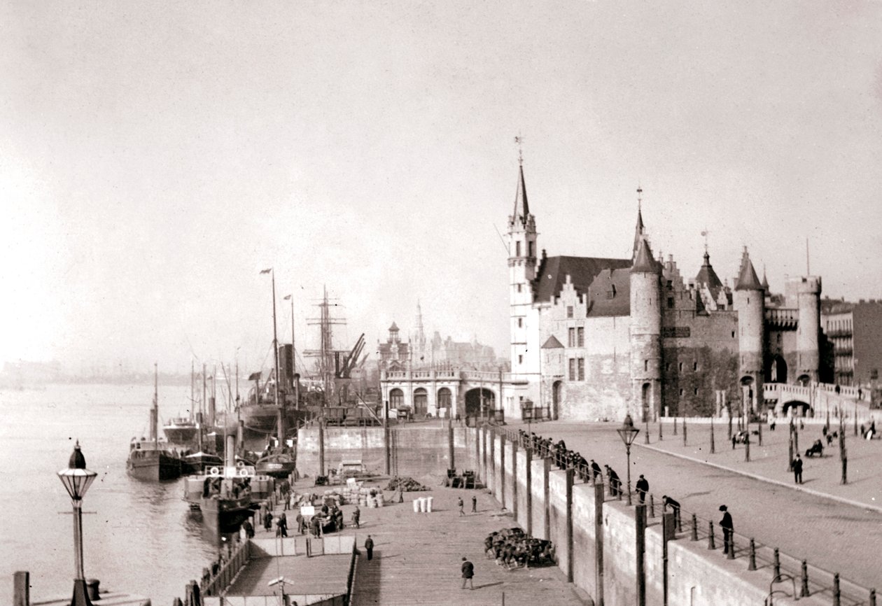 Antwerp, 1898 by James Batkin: Buy fine art print