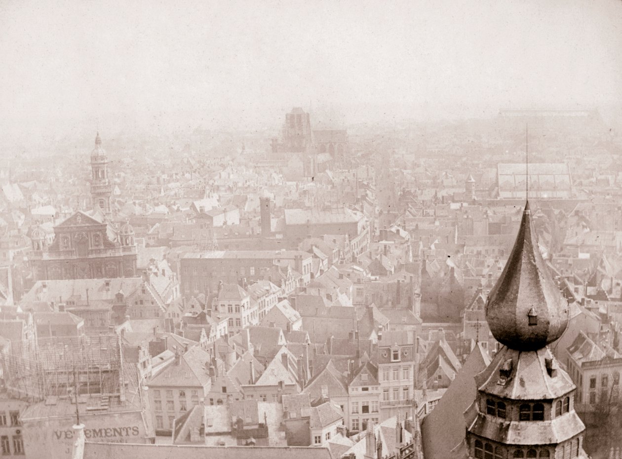 Antwerp Skyline, 1898 by James Batkin