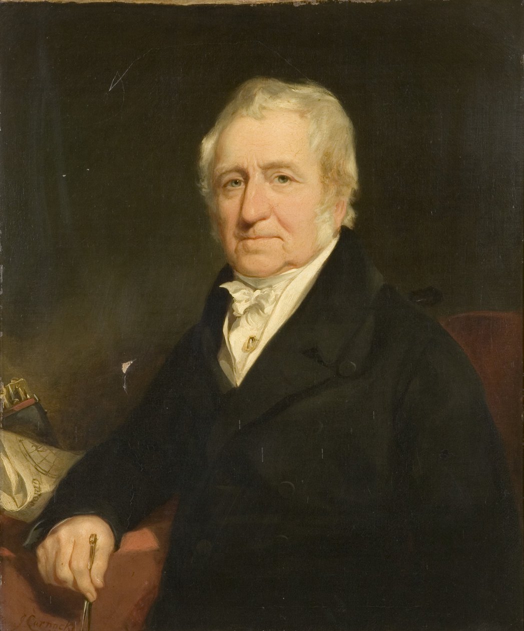 Portrait of Captain Thomas E. Etheridge by James Curnock