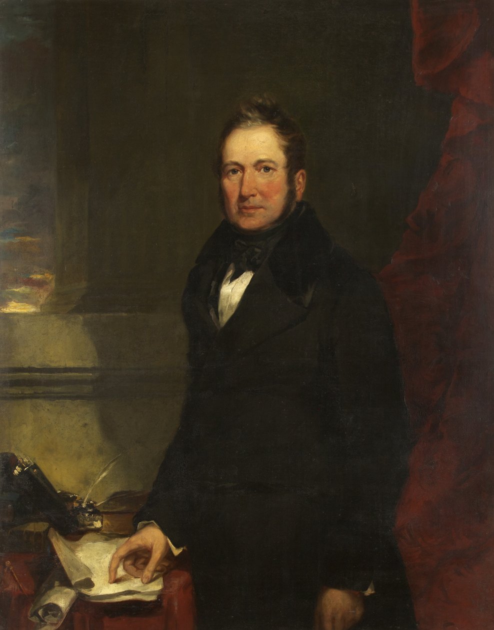 Portrait of William Fripp Esq., D.L., J.P. by James Curnock