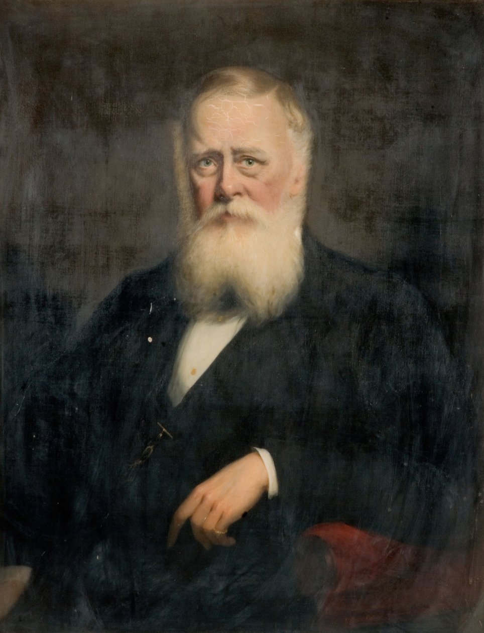 Portrait Of Thomas Phillips, 1876 by James Edgell Collins