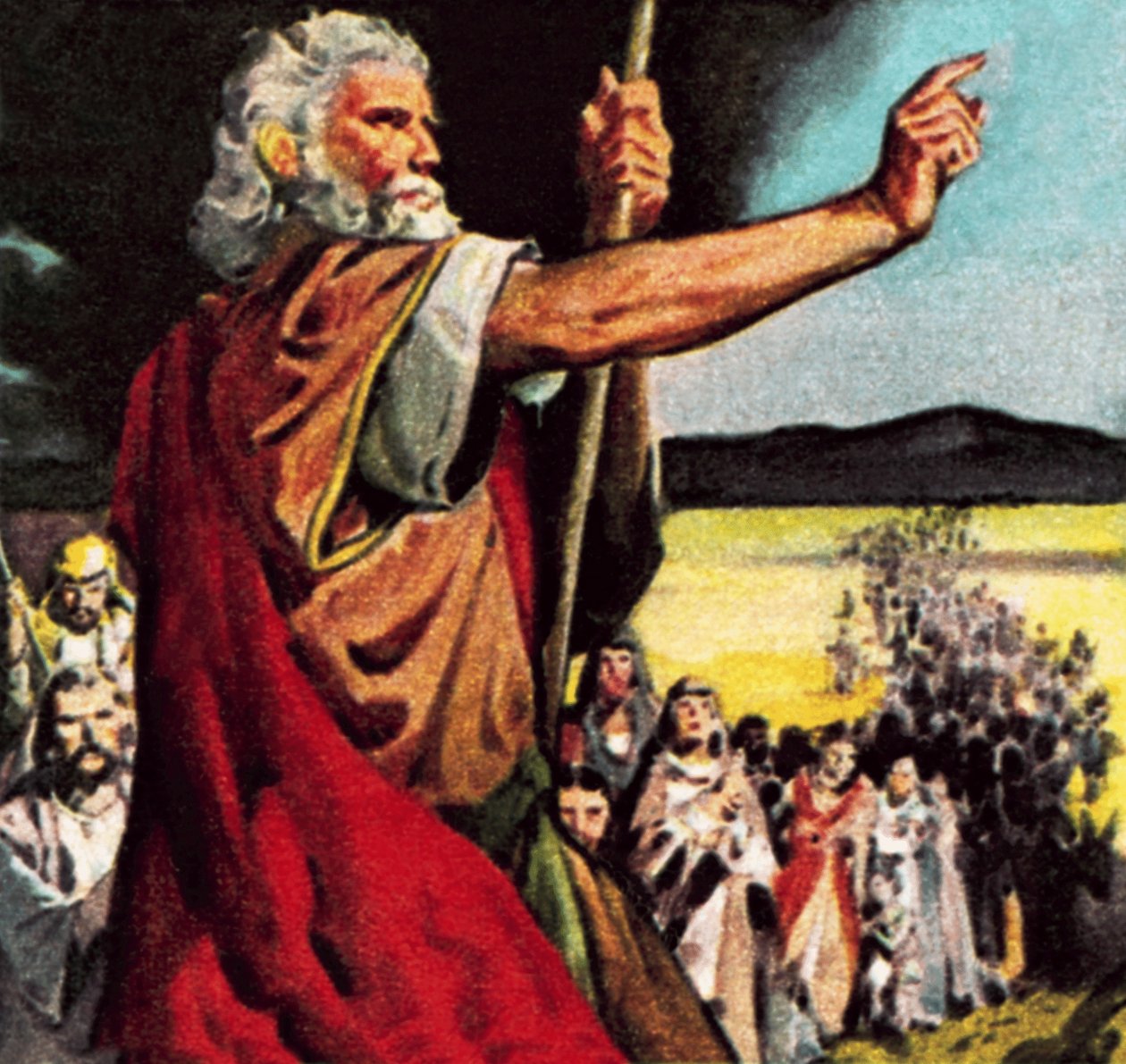 Moses in the Wilderness by James Edwin McConnell