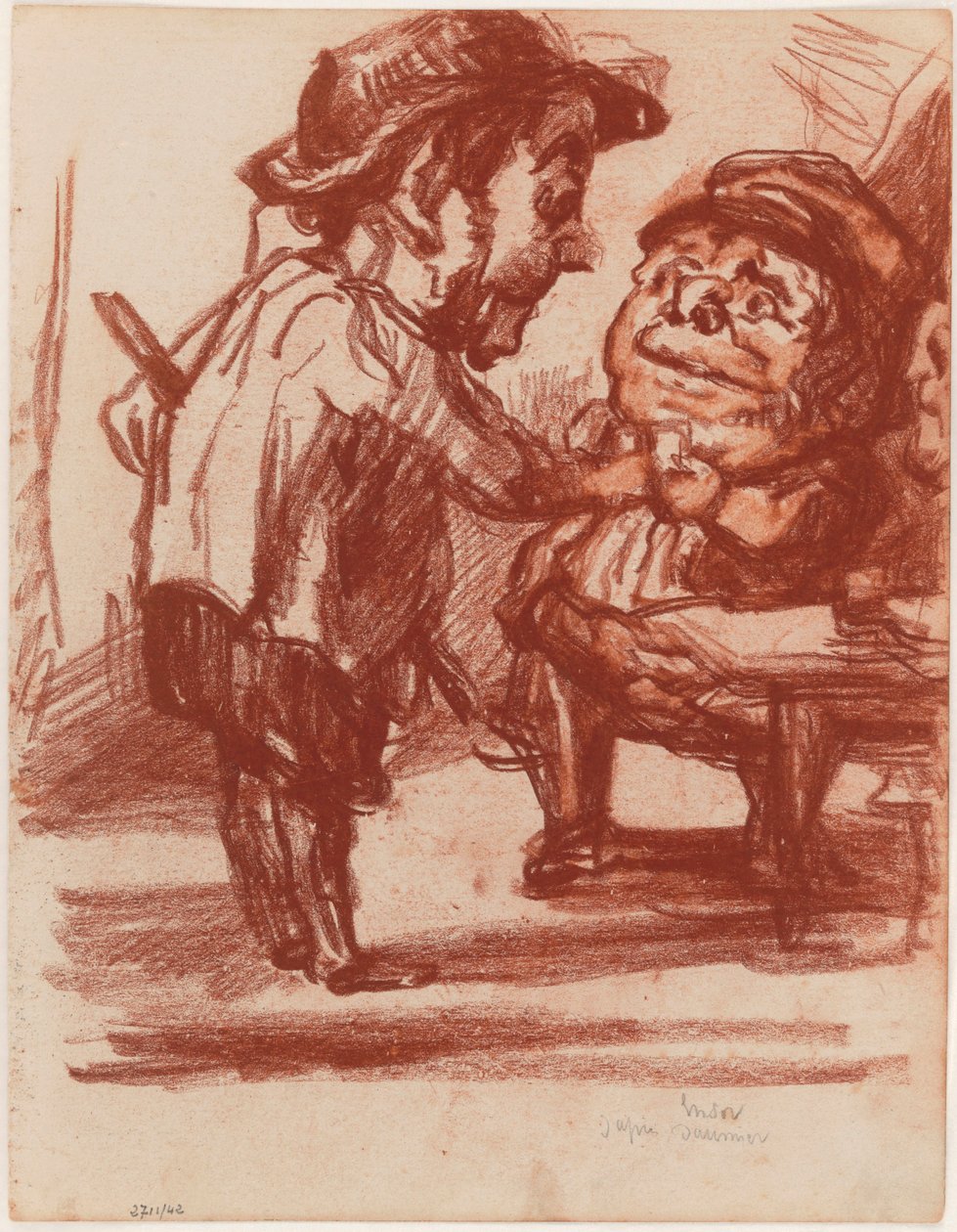 After Daumier: The Jolly Hunters by James Ensor