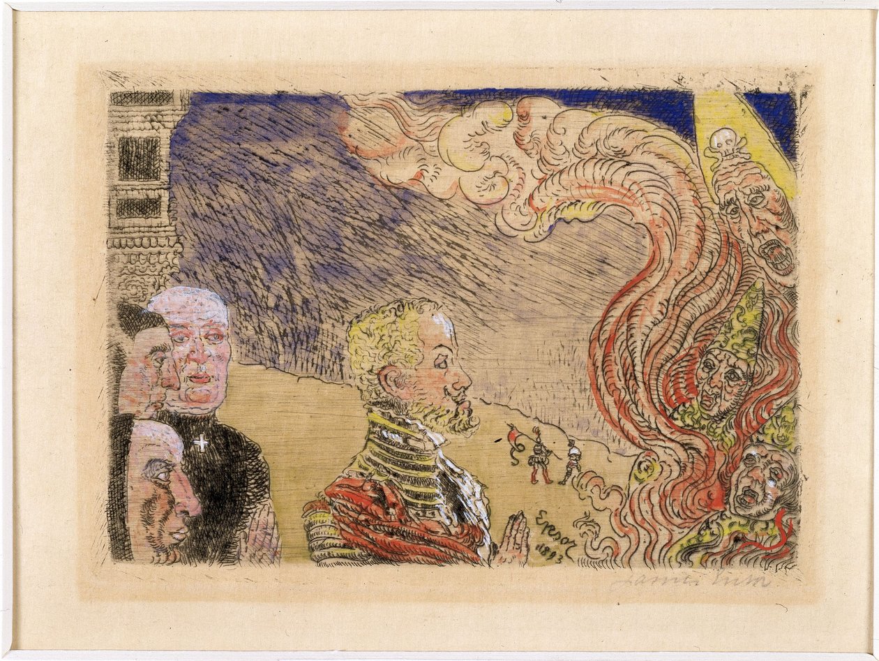 Auto-da-fé by James Ensor