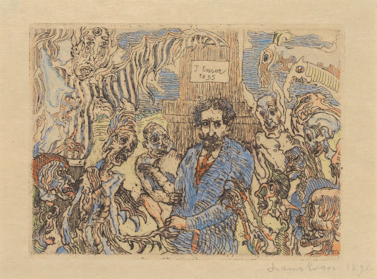 Demons Teasing Me by James Ensor