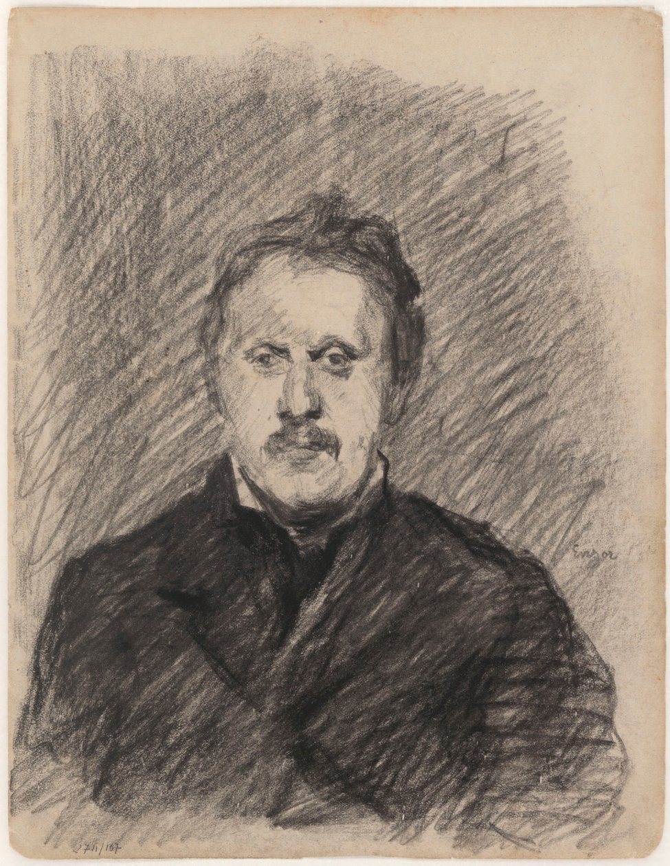 Portrait of a Man by James Ensor