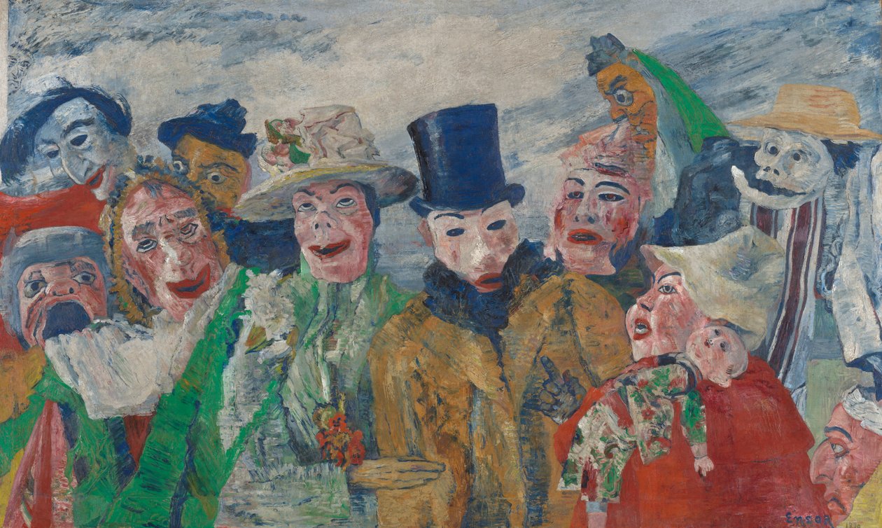 The Intrigue by James Ensor