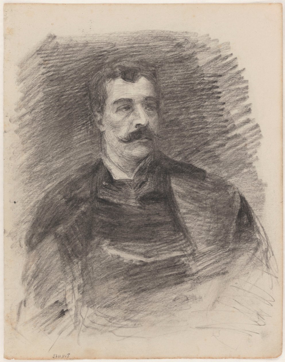 The Painter Alfred Stevens by James Ensor