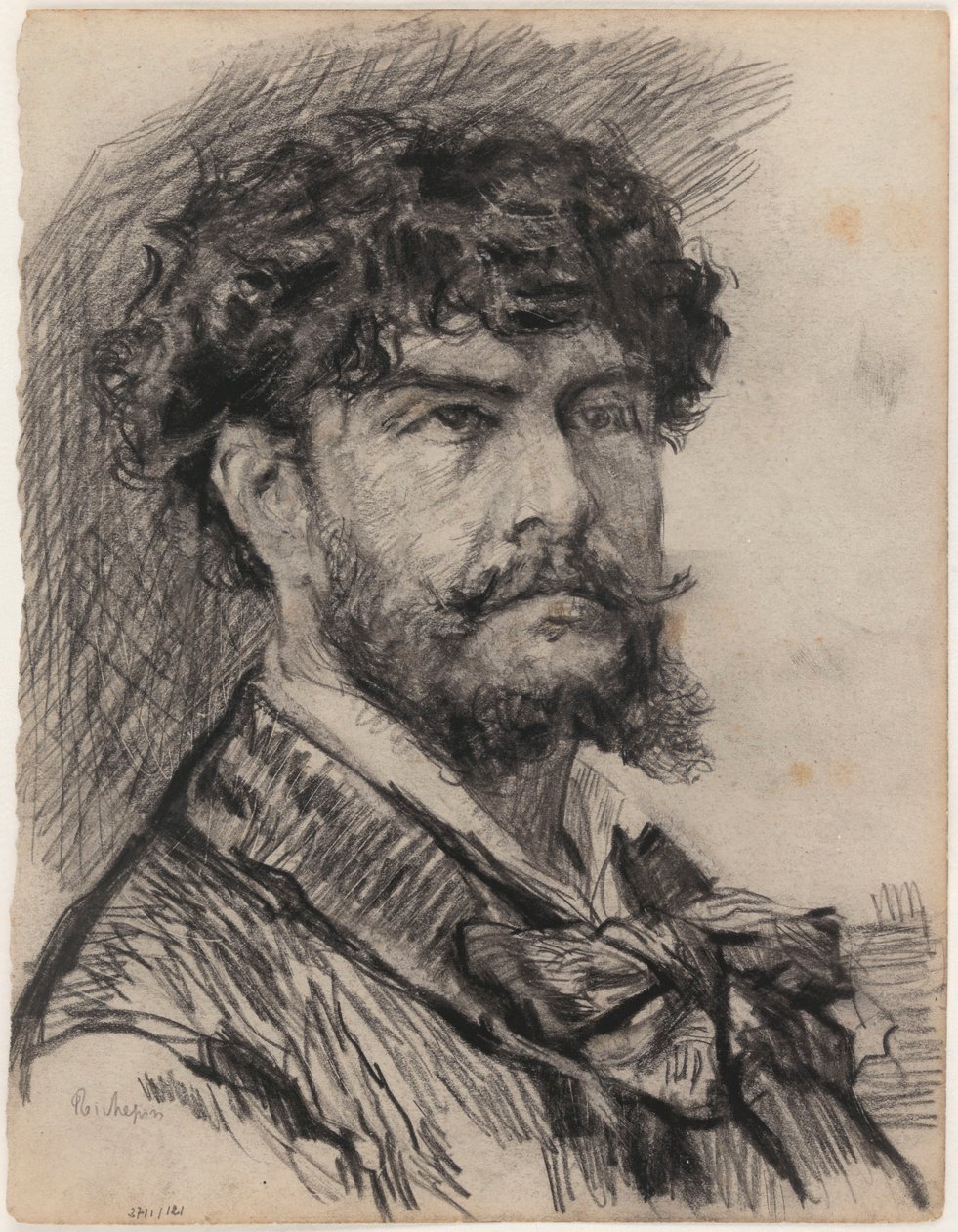 The Poet Jean Richepin by James Ensor