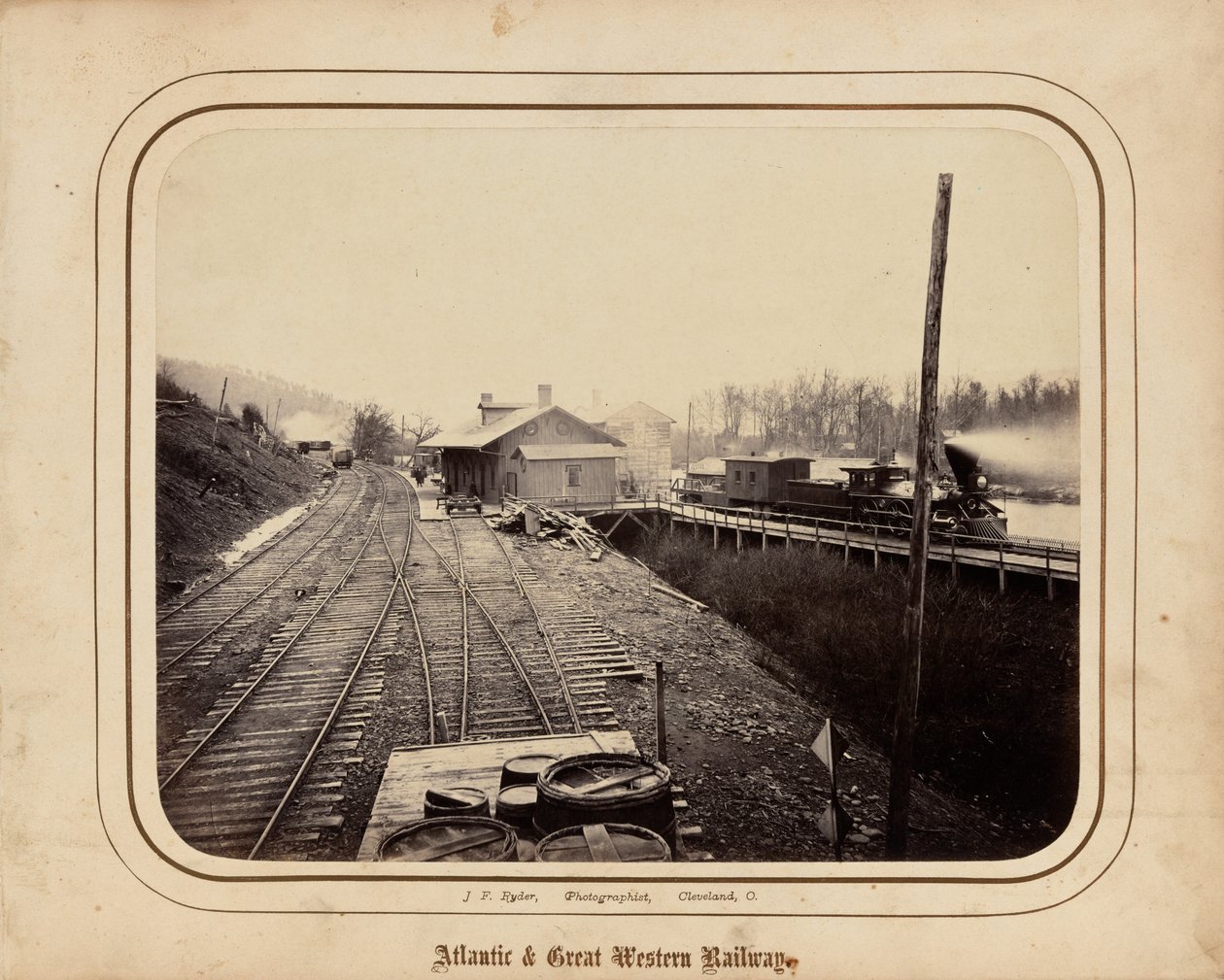 Atlantic & Great Western Railway, 1862 by James F. Ryder