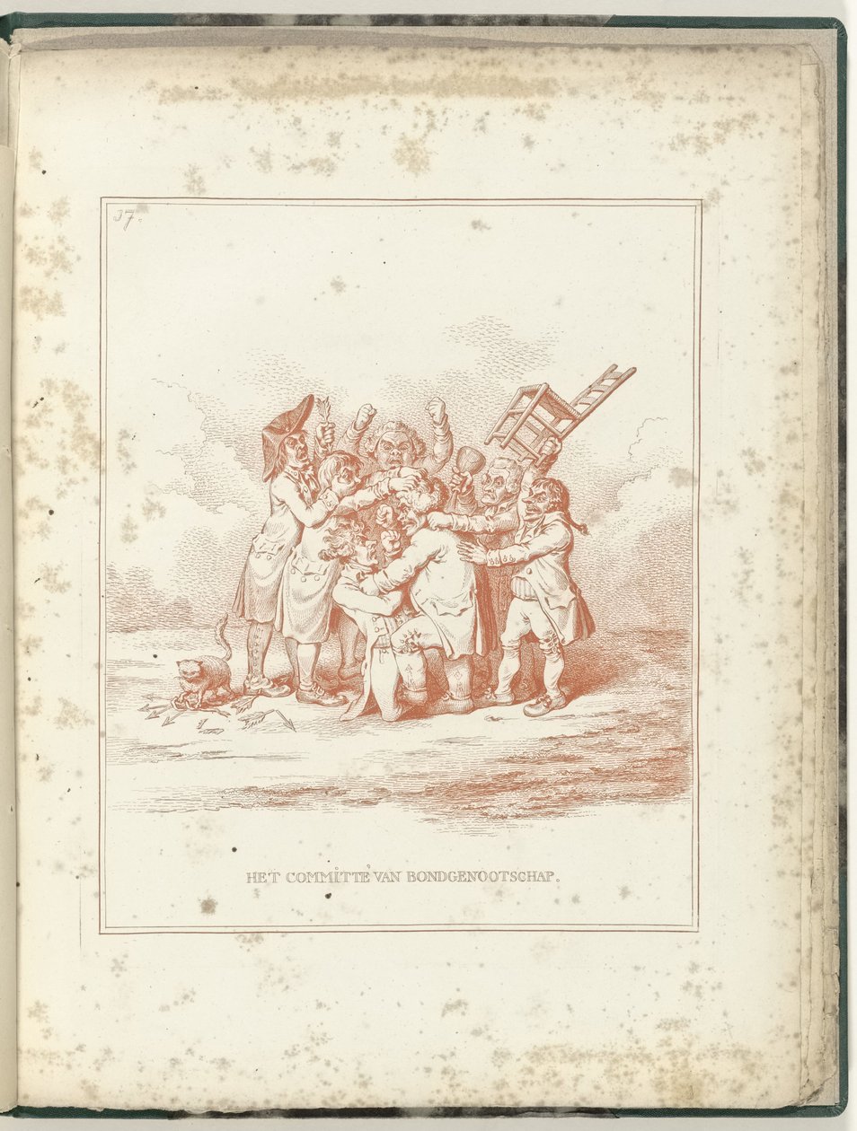 Committee of Alliance, 1795 by James Gillray (possibly)