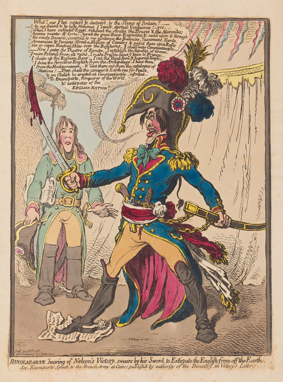 Bonaparte hearing of Nelson