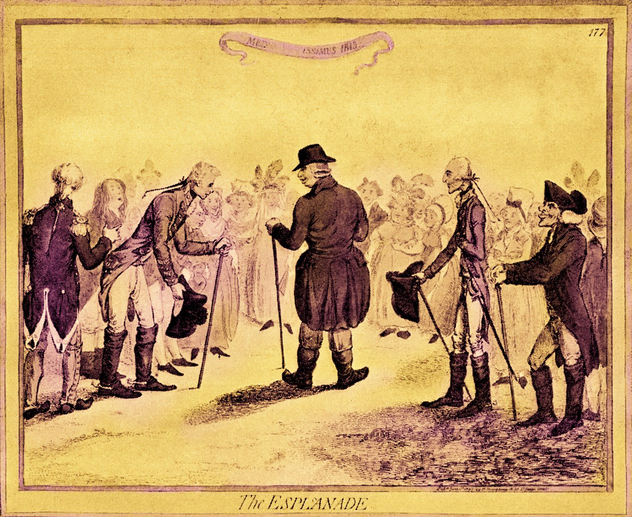 George III - caricature by James Gillray