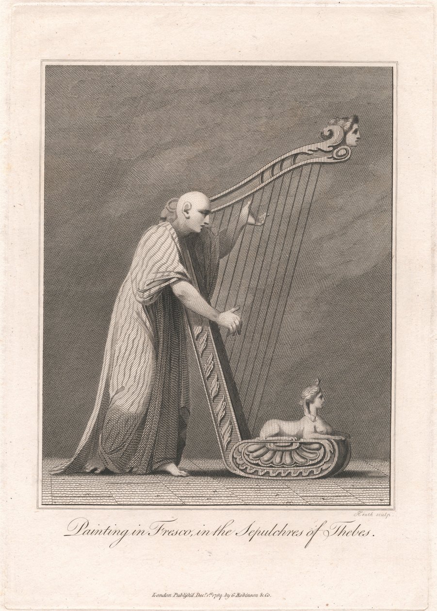 Painting in the Sepulchres of Thebes by James Heath