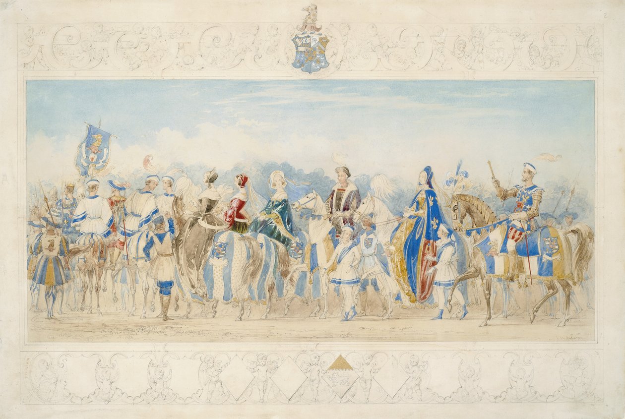 Sir Charles Montelieu Lamb, Knight Marshal of the Lists, 1939 by James Henry Nixon