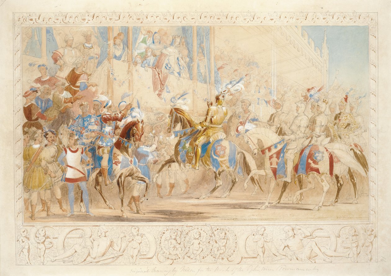 The Presentation of the Knight by James Henry Nixon
