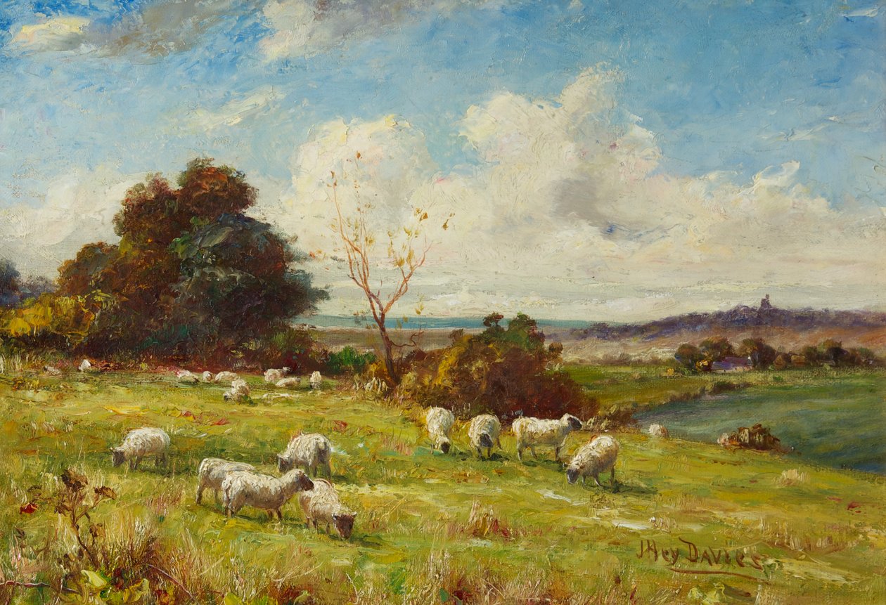 A Pastoral, c.1910 by James Hey Davies