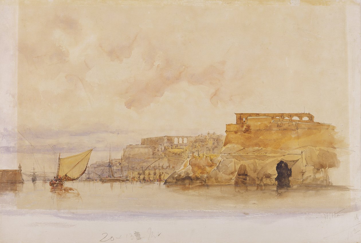 View of Valetta, Malta by James Holland