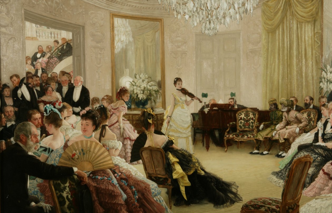 Hush! (The Concert) by James Jacques Joseph Tissot