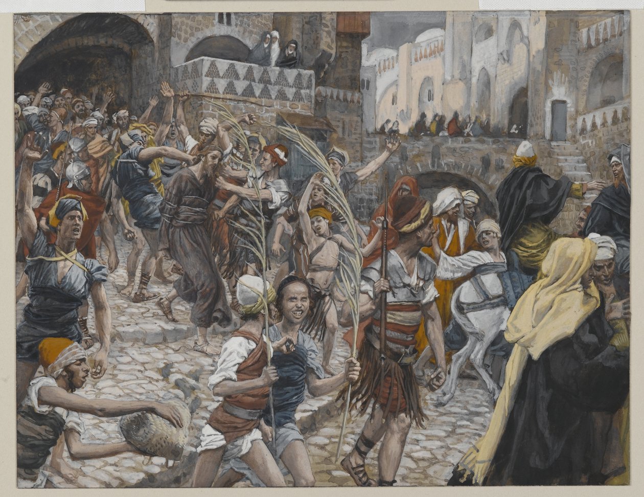 Jesus Led from Caiaphas to Pilate, illustration from The Life of Our Lord Jesus Christ by James Jacques Joseph Tissot