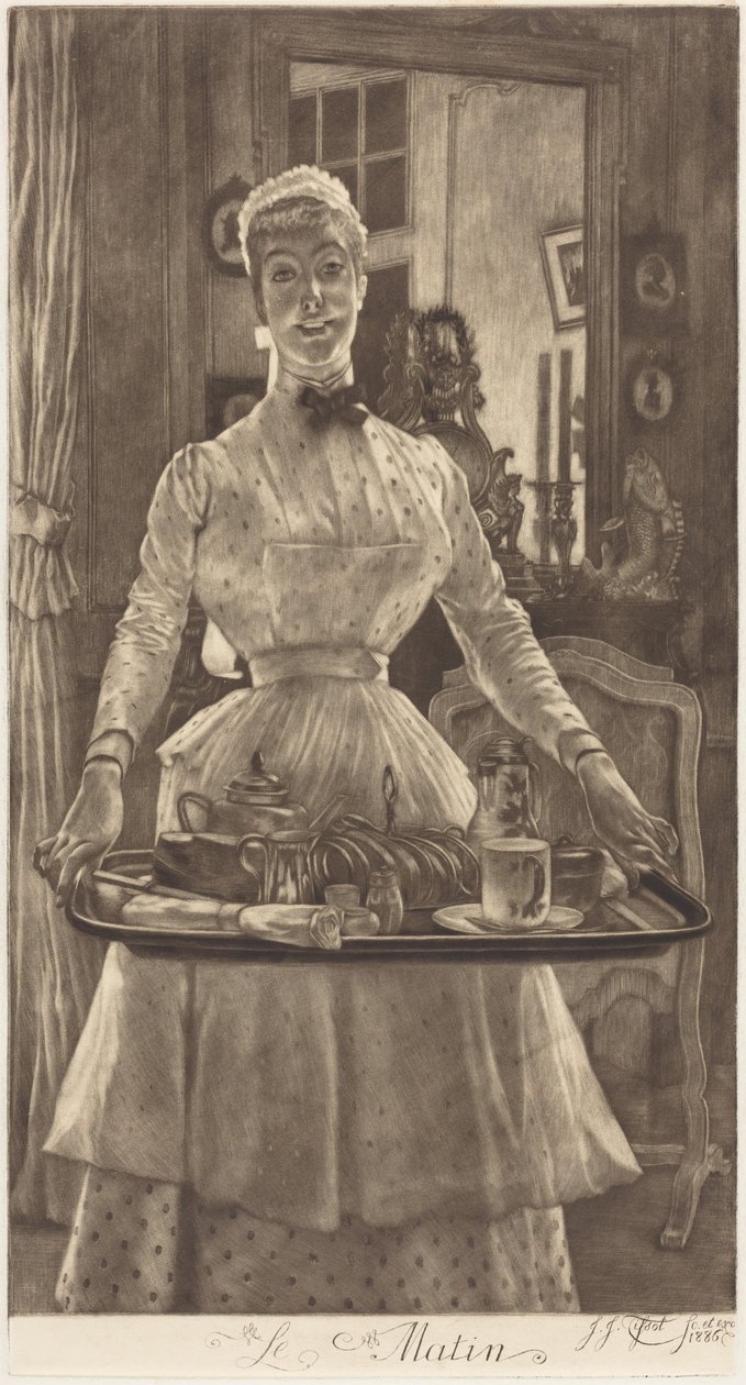 Morning by James Jacques Joseph Tissot