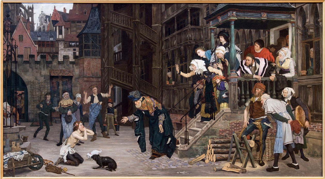 The Return of the Prodigal Son by James Jacques Joseph Tissot