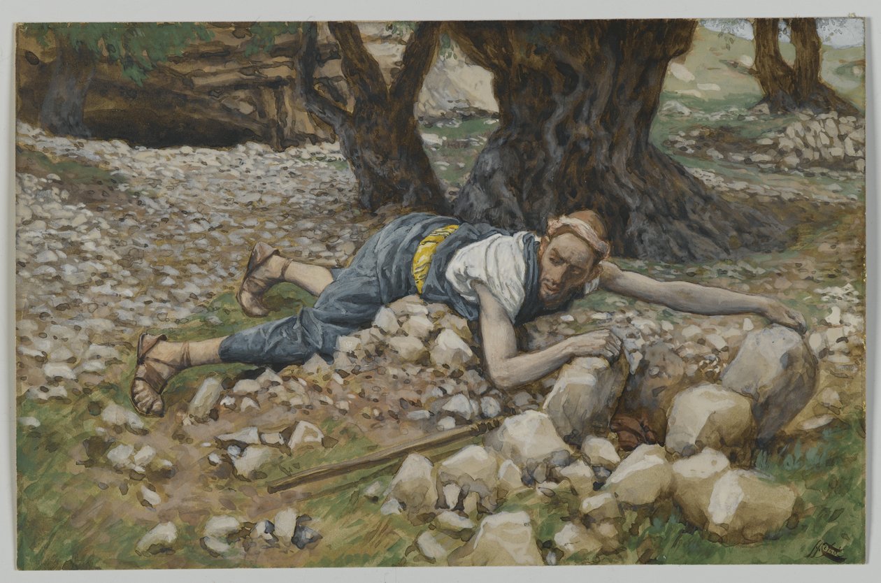 The Hidden Treasure, illustration from The Life of Our Lord Jesus Christ by James Jacques Joseph Tissot