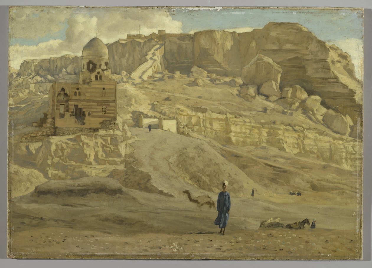 The Mokattam from the Citadel of Cairo, illustration from The Life of Our Lord Jesus Christ by James Jacques Joseph Tissot