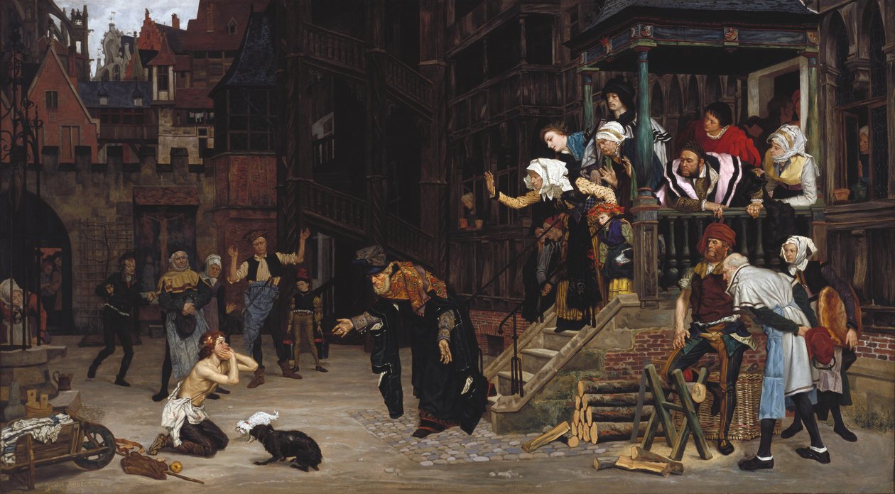 The Return of the Prodigal Son by James Jacques Joseph Tissot