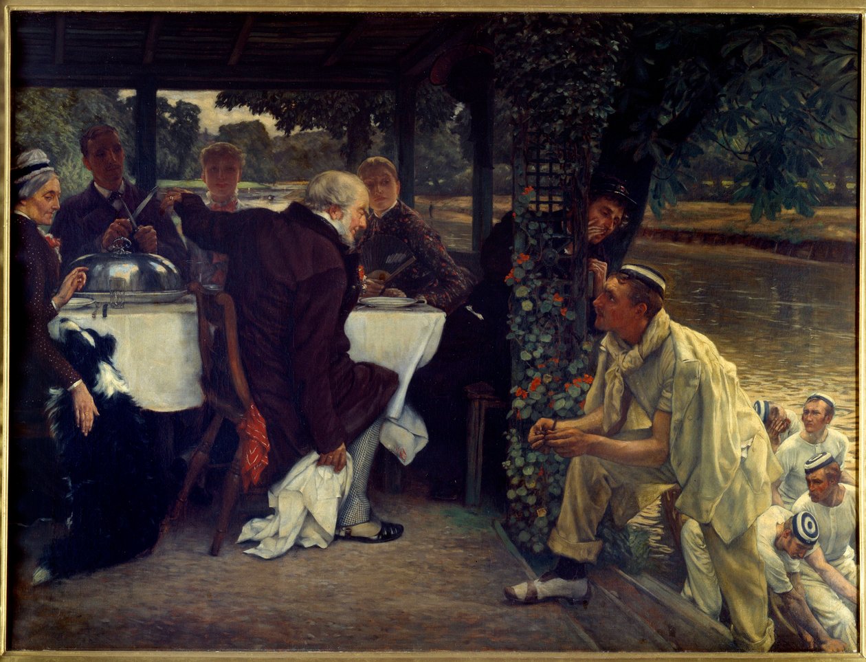 The Return of the Prodigal Son: The Fat Calf by James Jacques Joseph Tissot