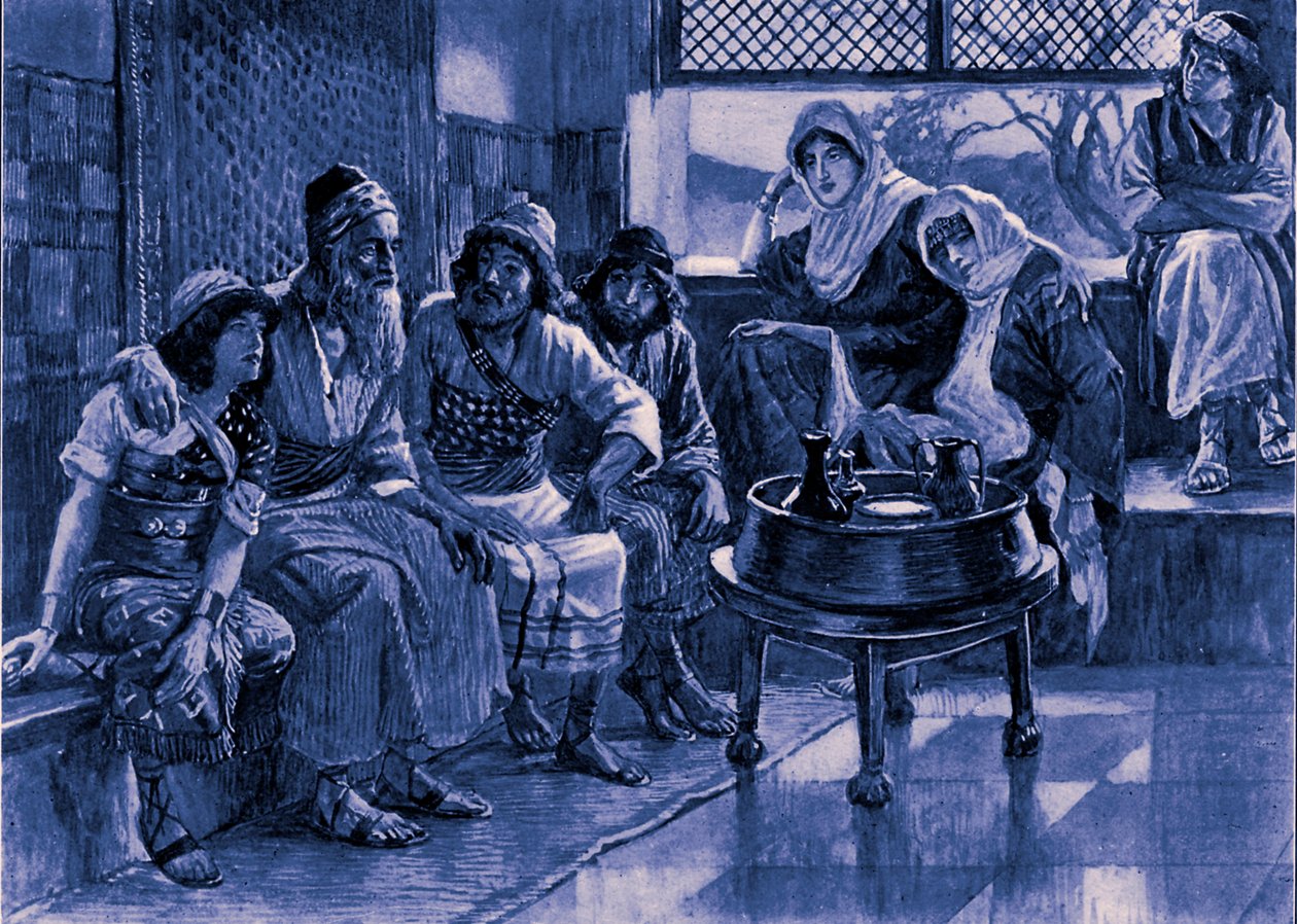 Job and his Family by James Jacques Joseph after Tissot