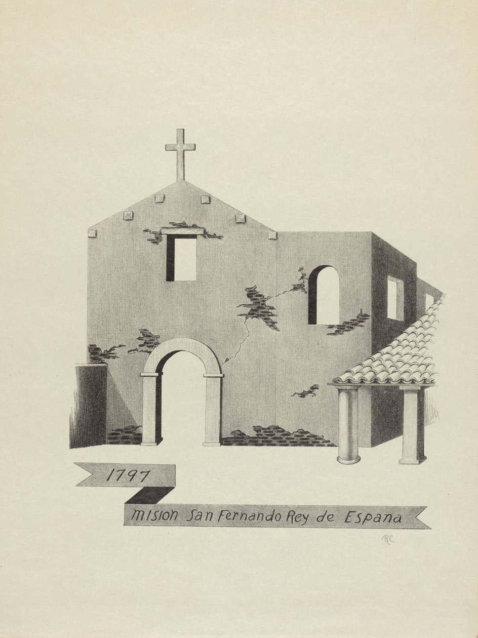Mission San Fernando Rey de España by James Jones