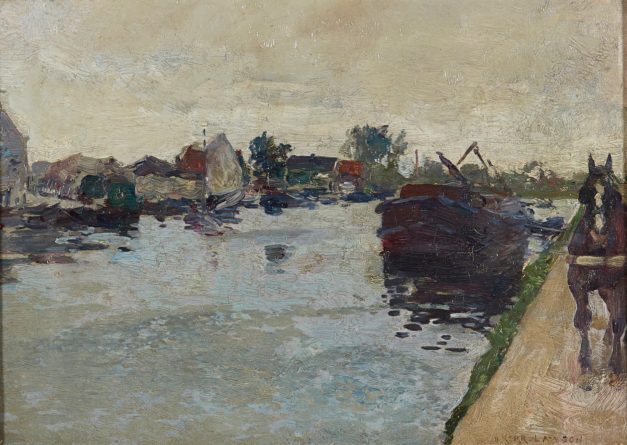 The Tow Path by James Kerr-Lawson