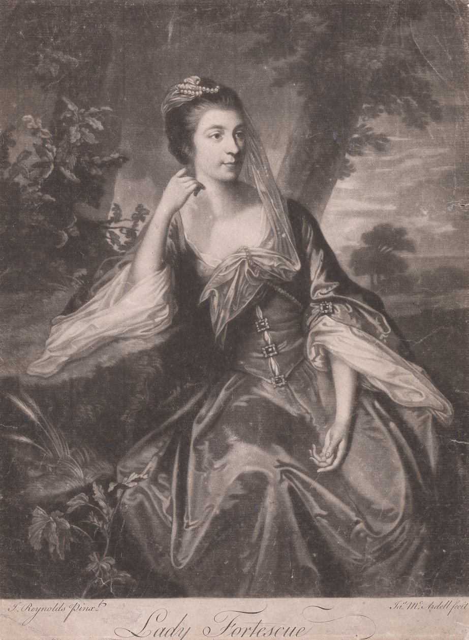 Lady Fortescue by James McArdell