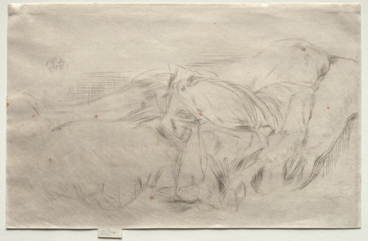 A Child on a Couch, No. 2 by James McNeill Whistler