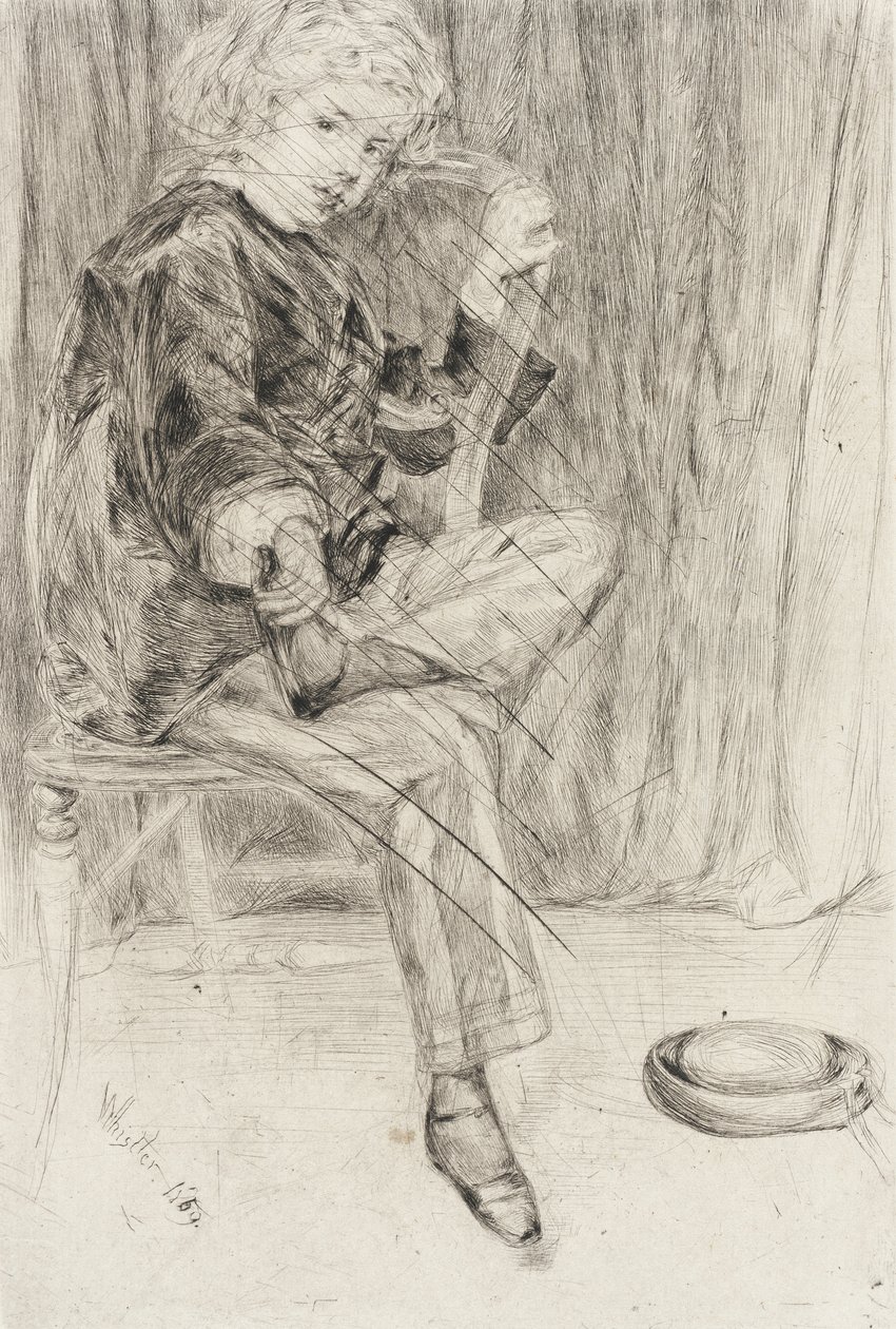 Arthur Haden by James McNeill Whistler