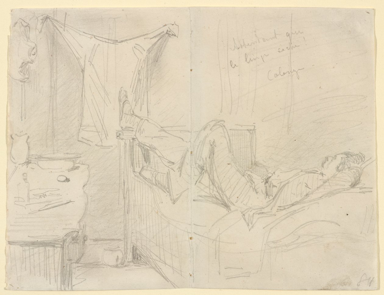 Waiting for the Laundry to Dry! Cologne by James Abbott McNeill Whistler