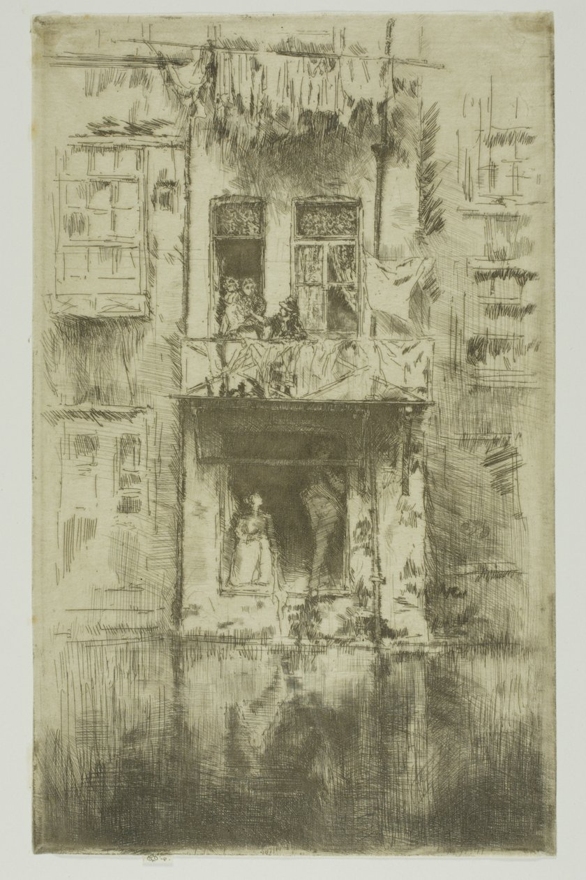 Balcony, Amsterdam by James Abbott McNeill Whistler