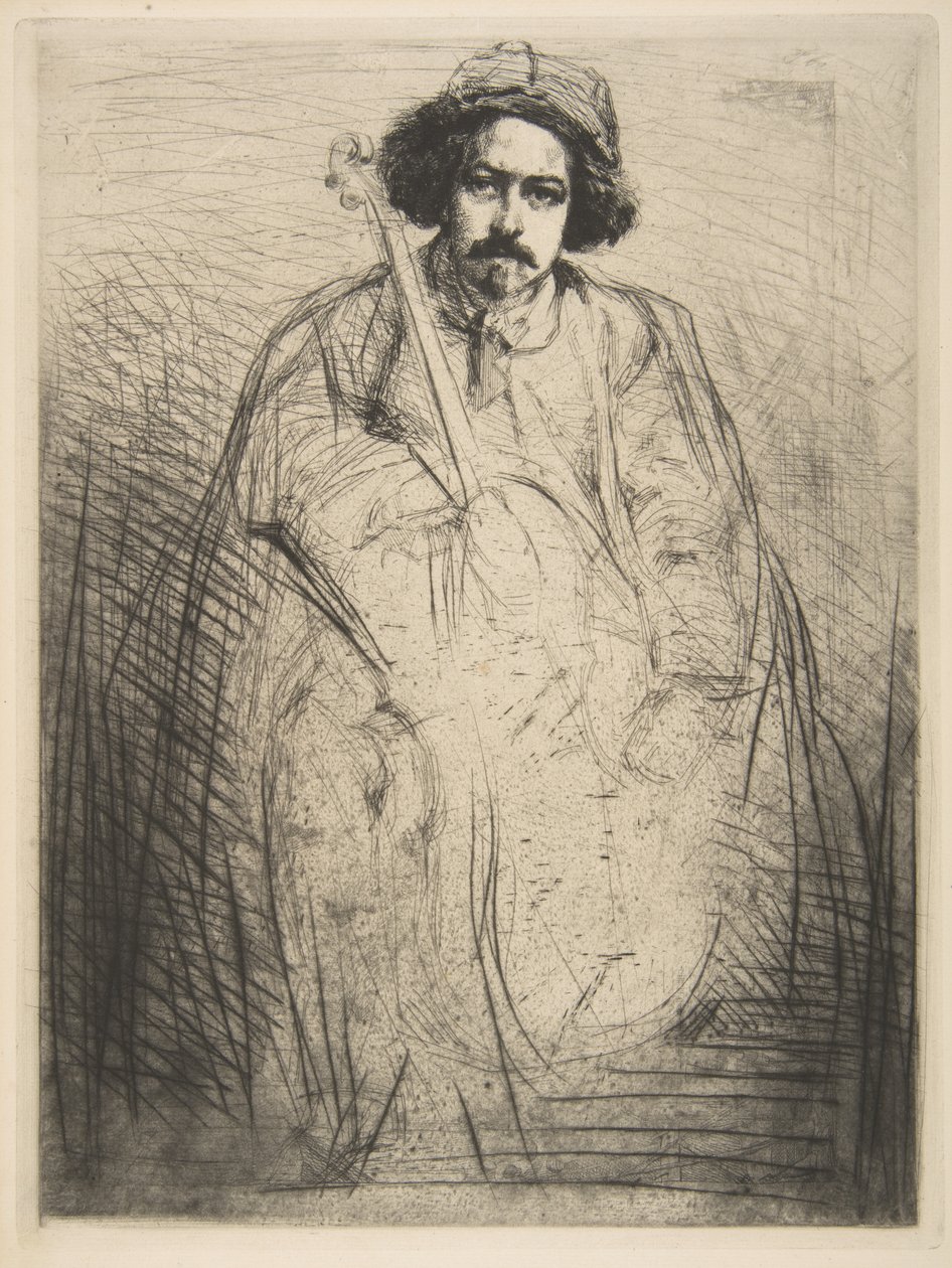 Becquet (J. Becquet, Sculptor) by James McNeill Whistler