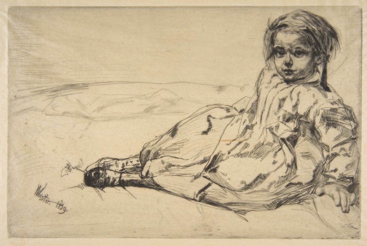 Bibi Valentin by James McNeill Whistler