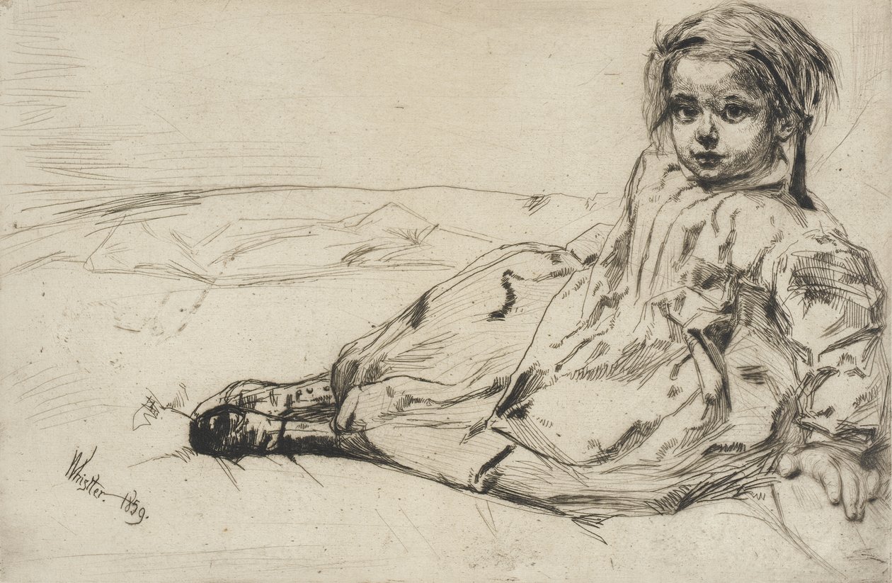 Bibi Valentin by James McNeill Whistler