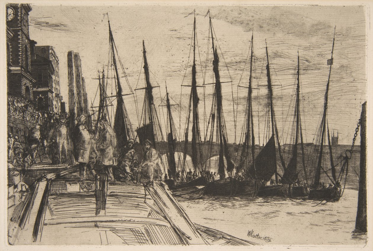 Billingsgate by James McNeill Whistler