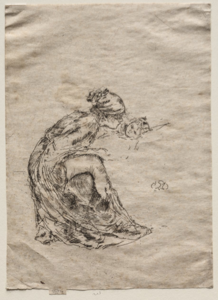 Cameo, No. 1 (Mother and Child) by James McNeill Whistler
