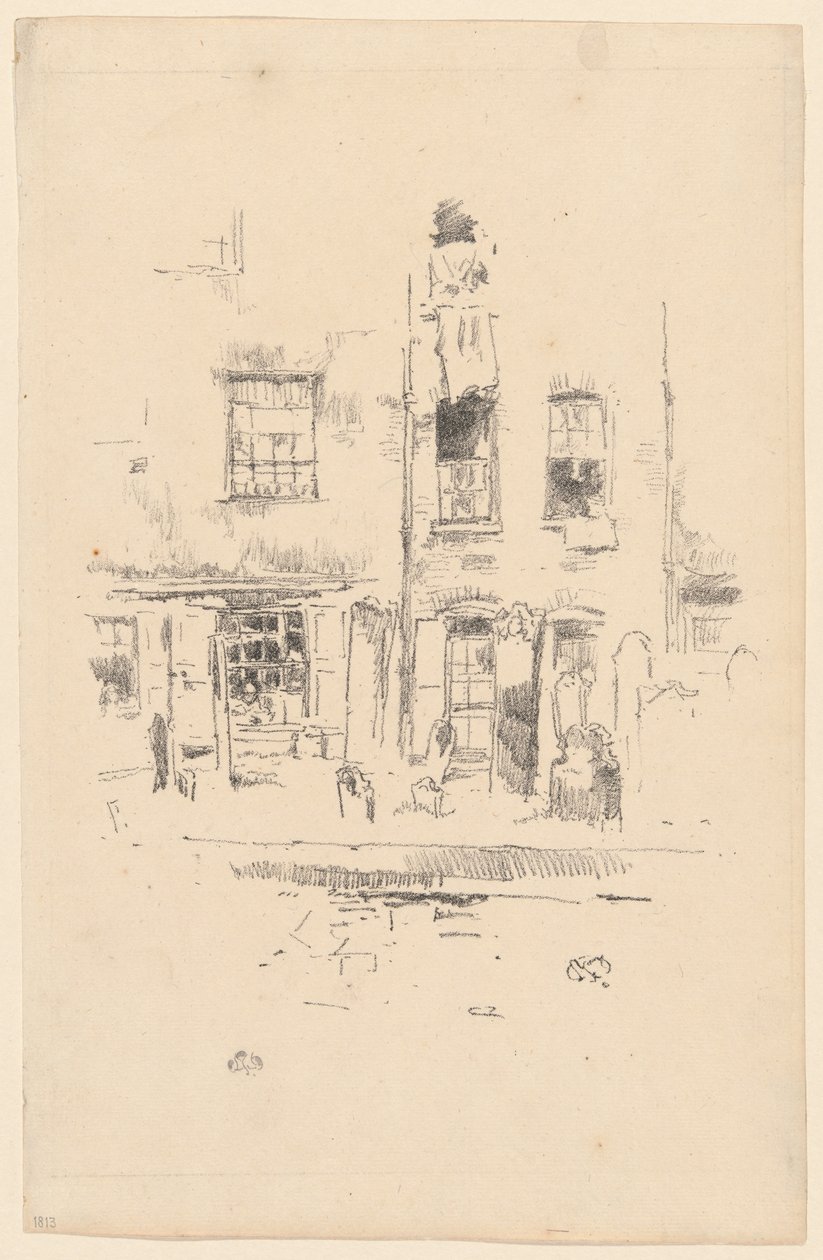 Churchyard by James Abbott McNeill Whistler