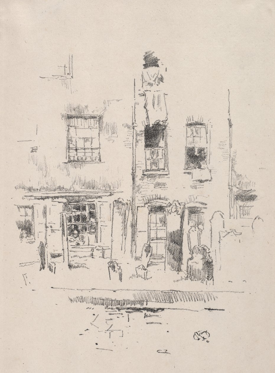 Churchyard by James McNeill Whistler