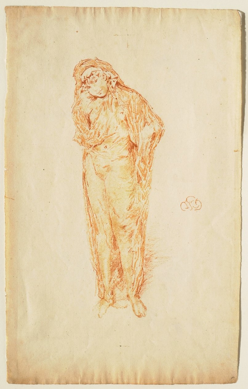 Draped Figure, Standing by James McNeill Whistler