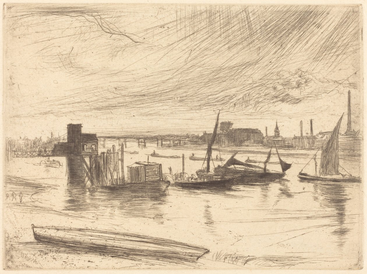 Early Morning, Battersea by James McNeill Whistler