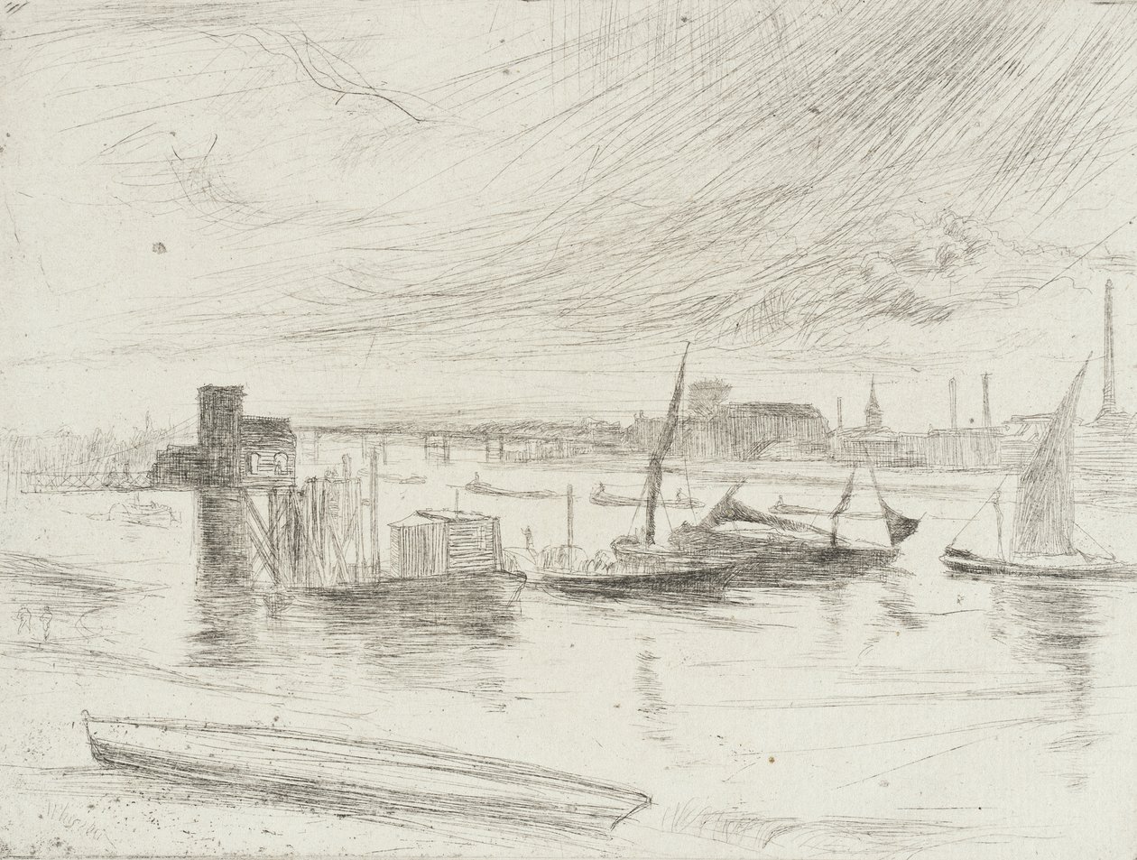 Early Morning, Battersea by James McNeill Whistler