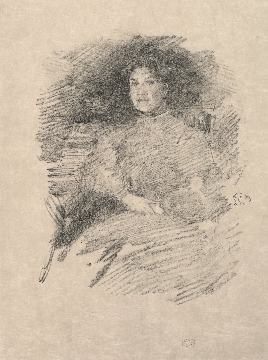 Firelight (Mrs. Pennell) by James McNeill Whistler