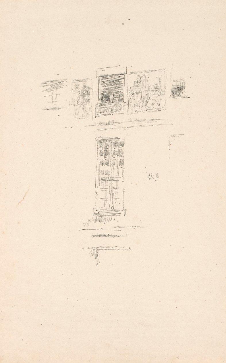 Hôtel Colbert, Windows by James McNeill Whistler
